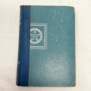 Vintage single Jack Blue Hardcover Book